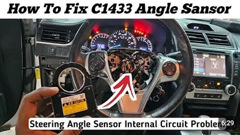 HOW A STEERING ANGLE SENSOR WORKS