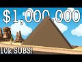 MILLION DOLLAR PYRAMID and other STONE MONUMENTS recreated in Poly Bridge 2! 10k Subscriber Special!