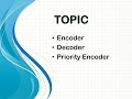 Introduction to Encoders , Decoders and Priority Encoder | Digital Electronics