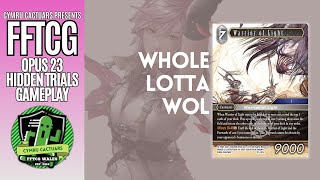 What new tools did GIGAWOL get in Hidden Trials? // Opus 23 // Cymru Cactuars // FFTCG