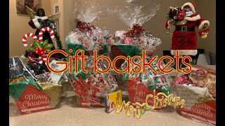 DIY INEXPENSIVE Christmas gift baskets ideas 2021 that people will LOVE! | Using stockpile items.