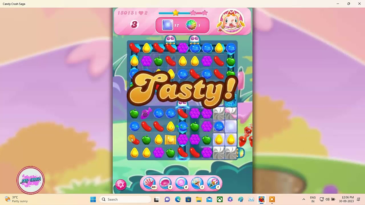 Candy Crush Saga Level 15015