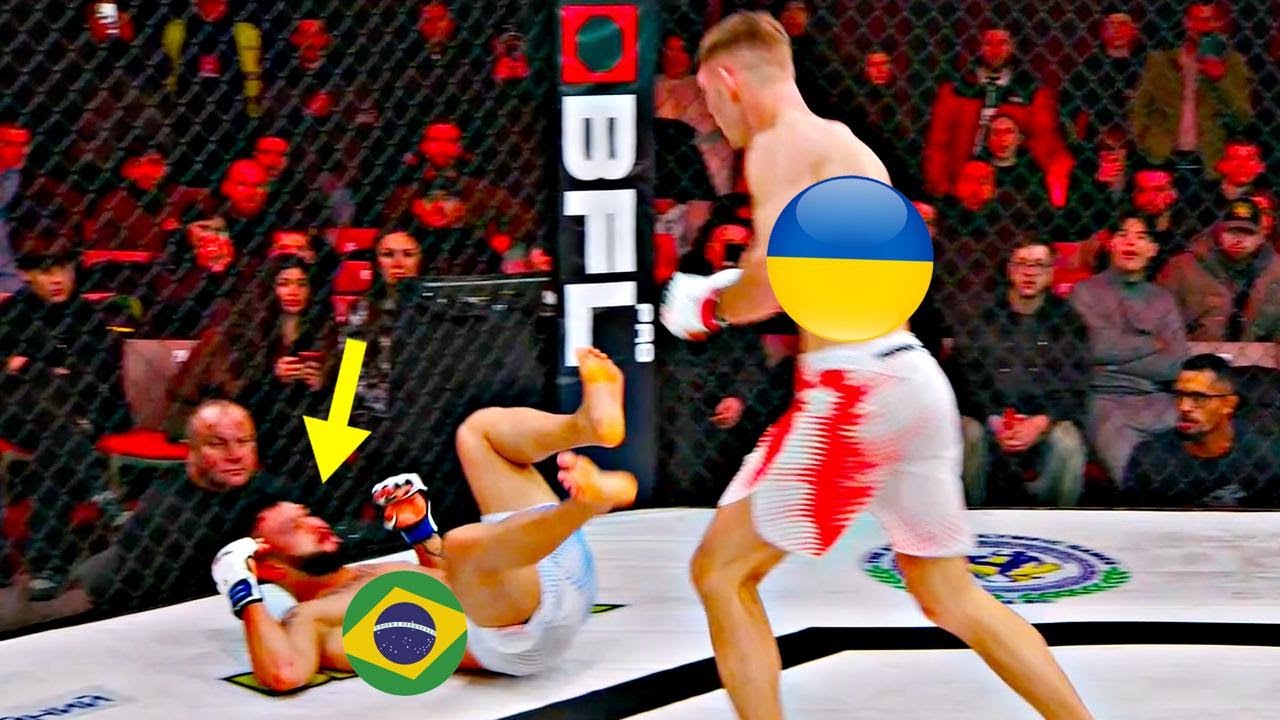 🔥 БРАЗИЛЕЦЬ НЕ ВИТРИМАВ ЦИХ УДАРІВ УКРАЇНЦЯ! 12-0 та за крок від UFC | Руднєв - Джуніор відео бою