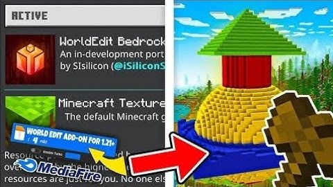 Build Anything Instantly! | World Edit Addon for Minecraft PE 1.21+