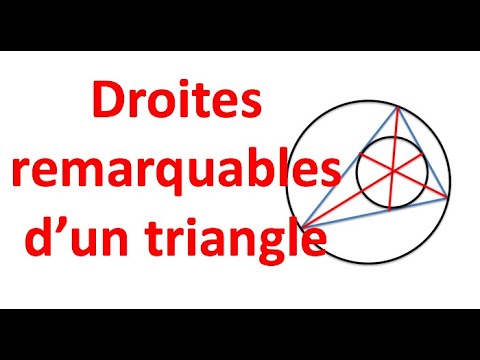 Vidéo: Comment Trouver L'angle Entre La Médiane Et Le Côté