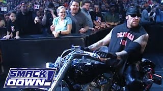 The Rock & Triple H Vs The Undertaker & Kurt Angle Part 1 - SMACKDOWN