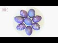 🥚🥚🥚 Космические Пасхальные ЯЙЦА 🥚 Как покрасить #ЯЙЦА на #ПАСХУ натуральным красителем чаем #каркаде