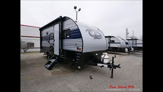 2021 Forest Wolf Pup 16BHS  Easy to Tow  Full Amenities in this Tiny Travel Trailer  Solar!