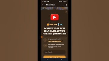 Achieve Your Best Self: Glow-Up Tips for 2025 | MemeGirls | Memefi Youtube Video Code