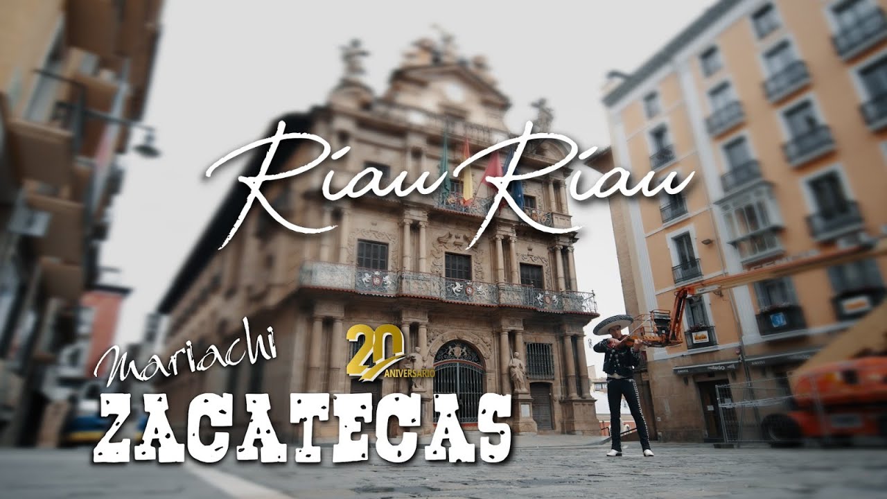 Riau Riau - Vals de Astráin - La Alegría en San Fermín - Mariachi Zacatecas y Gaiteros de Estella