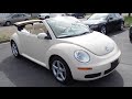 *SOLD* 2008 Volkswagen Beetle 2.5 S Convertible Walkaround, Start up, Tour and Overview