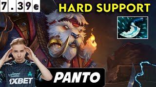 Panto Tusk Hard Support - Dota 2 Patch 7.39E Pro Player Full Gameplay