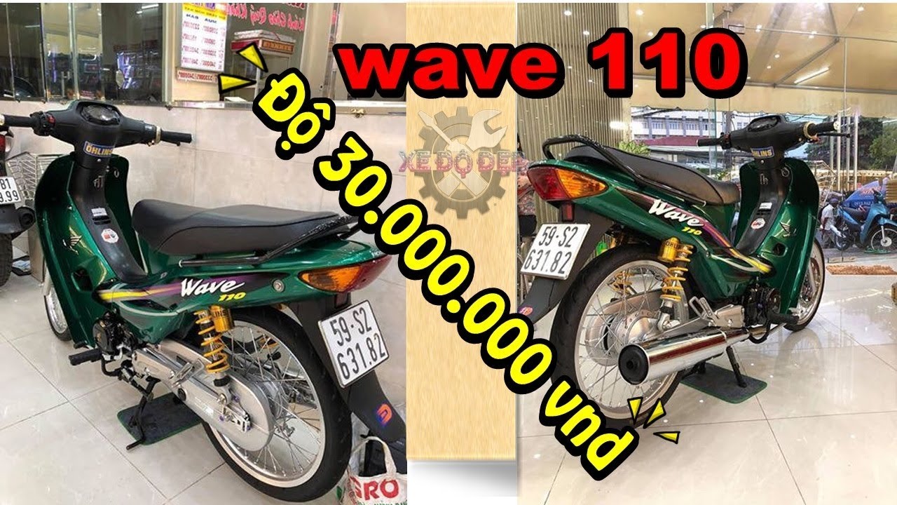 Xe độ đẹp - Wave 110 kiểng đẹp siêu nhẹ chỉ trên 30 triệu " rất nhẹ ...