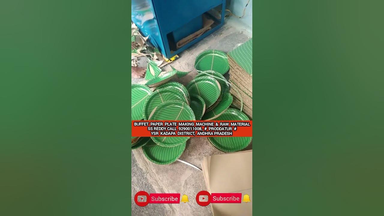 Best paper plate machine making business at home & ideas 2023 best