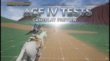 ACF Test: Replicated Mounted Combat, AI Powered NPCs,  Improved Layered animations and more!