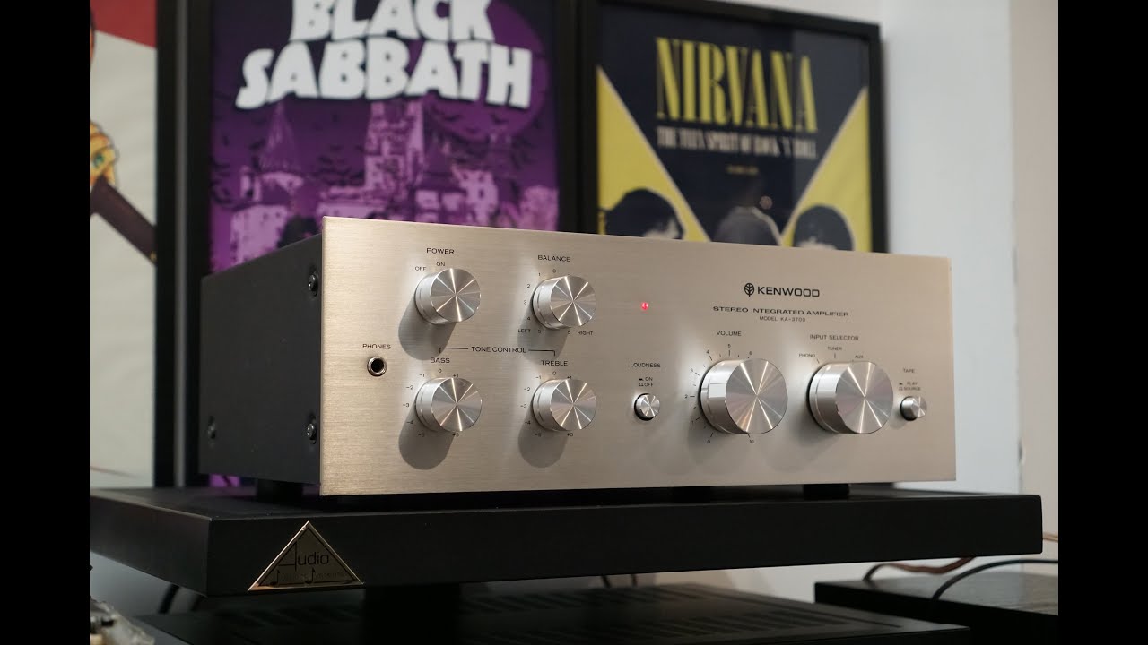 Kenwood KA-3700 Stereo Amplifier (1977-80) - YouTube