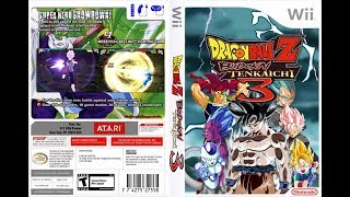 DESCARGA ISO! Dragon ball Z Budokai Tenkaichi 3 WII TSM 