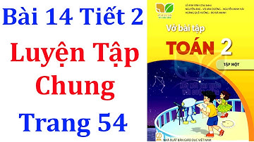 Vở bài tập toán lớp 2 Kết nối tri thức Bài 14 Tiết 2