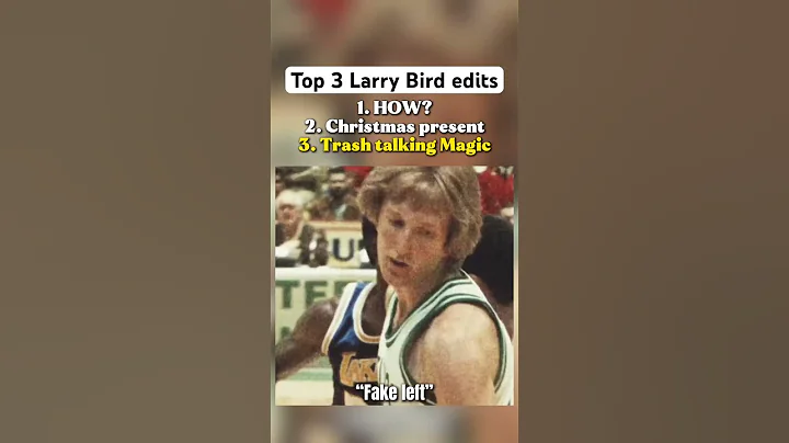 There will never be another Larry Bird. #nba #basketball #larrybird #edit