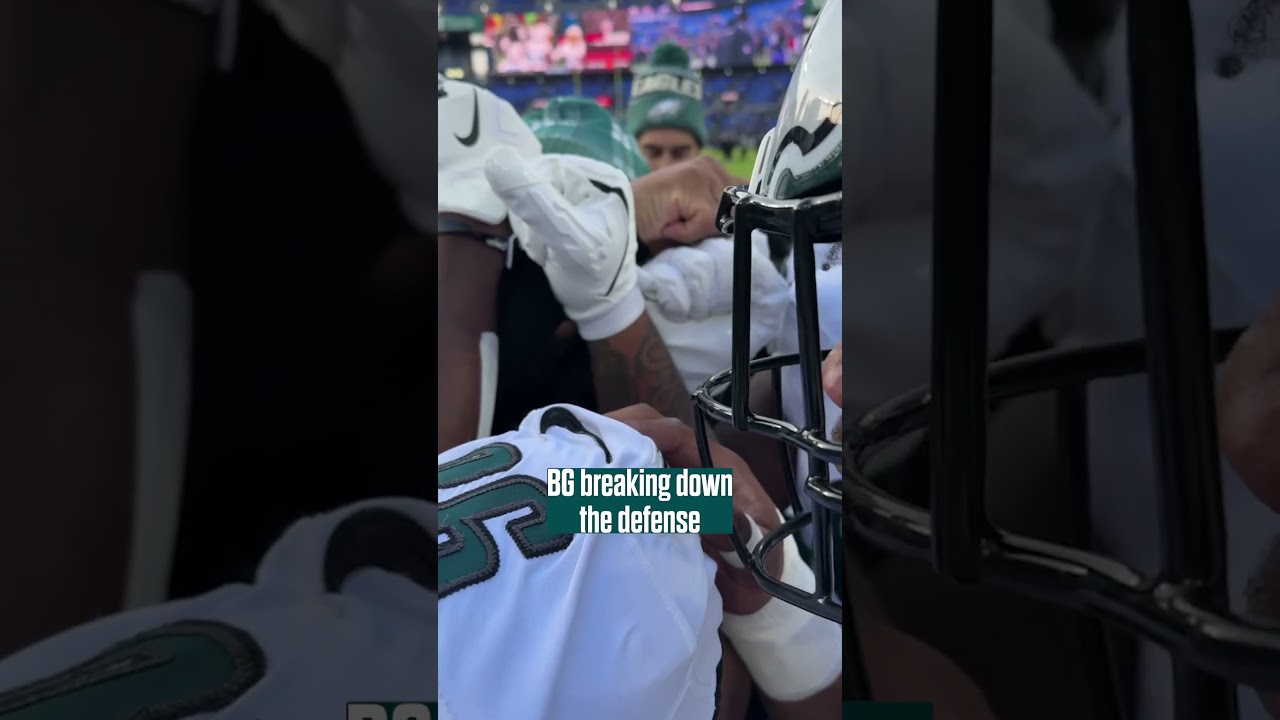 BG breaks down the defense before the Eagles take on the Ravens in Baltimore 