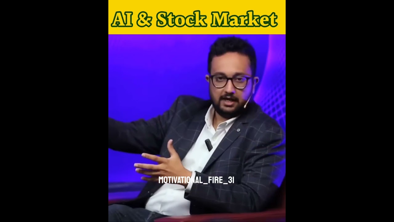 AI & Stock market | How AI Affected Stock Market | #sandeepmaheshwari #ai #shorts