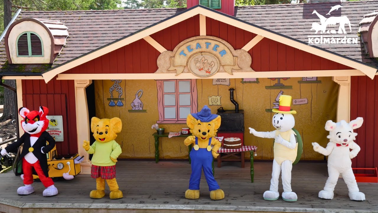 Bamse Theater in Kolmården | Maya and Filip