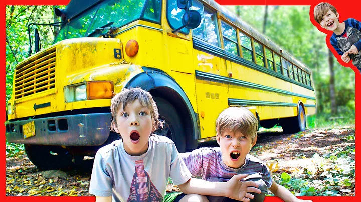 FOUND ABANDONED SCHOOL BUS IN THE WOODS (The Safe Treasure is Real)!
