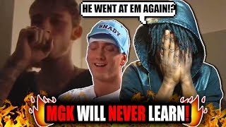 MGK Dissing Eminem Again! (REACTION!)