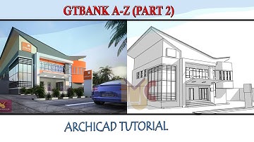 A - Z GTB 2 Archicad tutorial #graphisoft #facade #gtbank #archicad