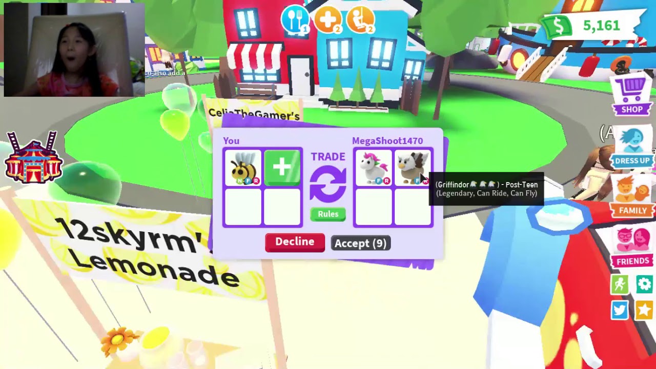 AKU TRADE SEMUA NEON, FLY, RIDE AKU! Roblox Adopt Me Indonesia #17 ...