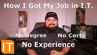 My Path to Becoming a SelfTaught I.T. Support Specialist