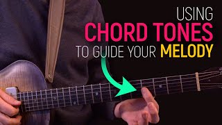 Using Chord Tones and Voice Leading to Guide Your Melody on Guitar - Guitar Lesson - EP546