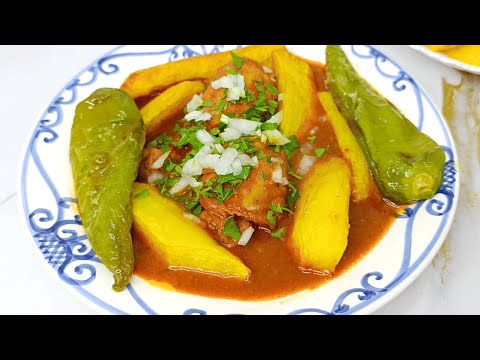 مرقة بطاطا على طريقتي بنة على بنة Mar9et Batata