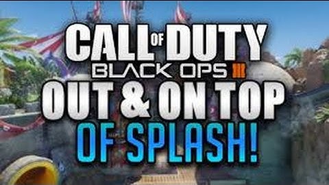 Black Ops 3 Glitches - Splash ON TOP & OUT OF MAP Glitch! (COD BO3 Multiplayer not patched (;