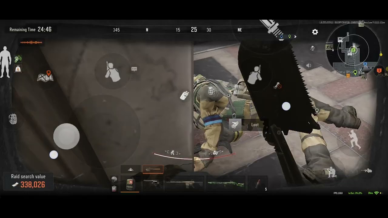 Arena breakout mobile, lockdown TV station