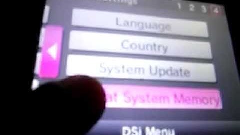 How to format Dsi (Original Again)