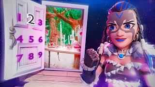 FORTNITE ESCAPE EMOTIONS 🧠 8 LEVELS ESCAPE ROOM🧩 EASY LEVELS - SOLUTION 😍 MAP CODE: 0101-5488-9583