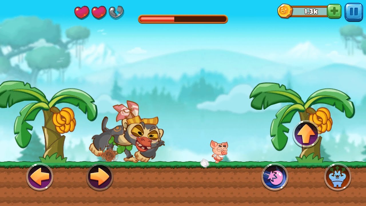 Pig Adventure - Android Gameplay [56+ Mins, 1080p60fps] - YouTube
