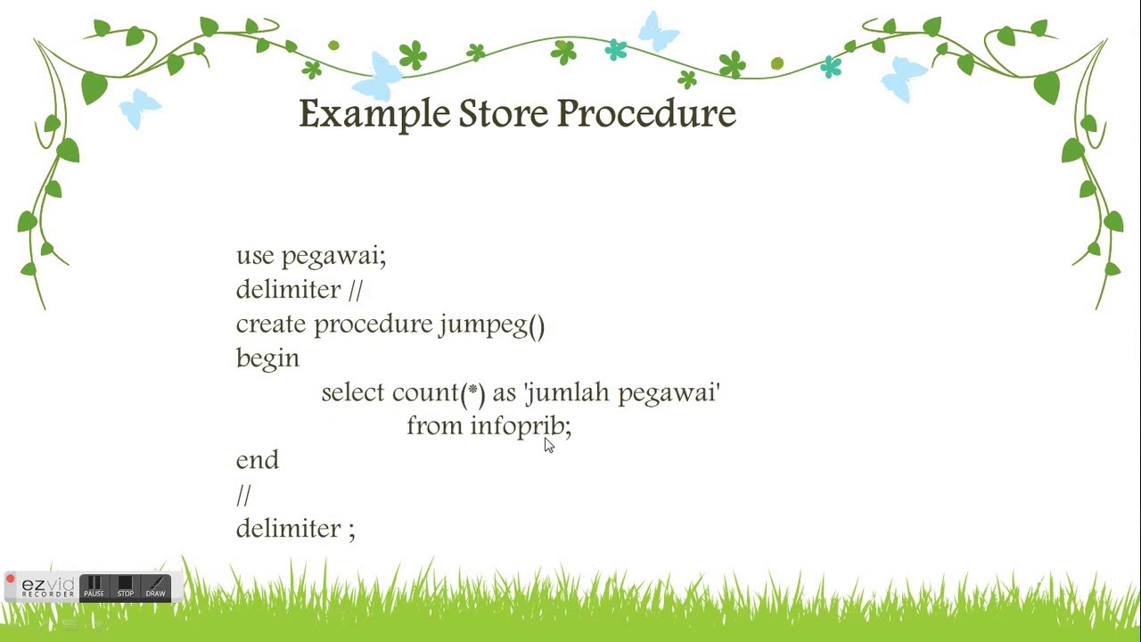 Database 2 Chapter 3 View & Stored Procedure Part 2 - YouTube