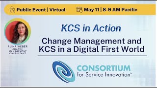 KCS in Action - Change Management and KCS in a Digital First World