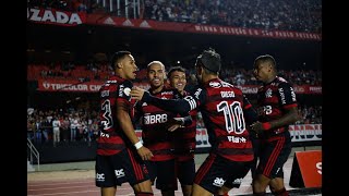 Flamengo vence São Paulo no Morumbi pela 2ª vez seguida, 5ª vitória consecutiva no Brasileiro. LIVE