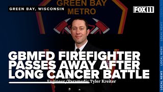 Death of Green Bay Metro firefighter spotlights the industry's high cancer rates