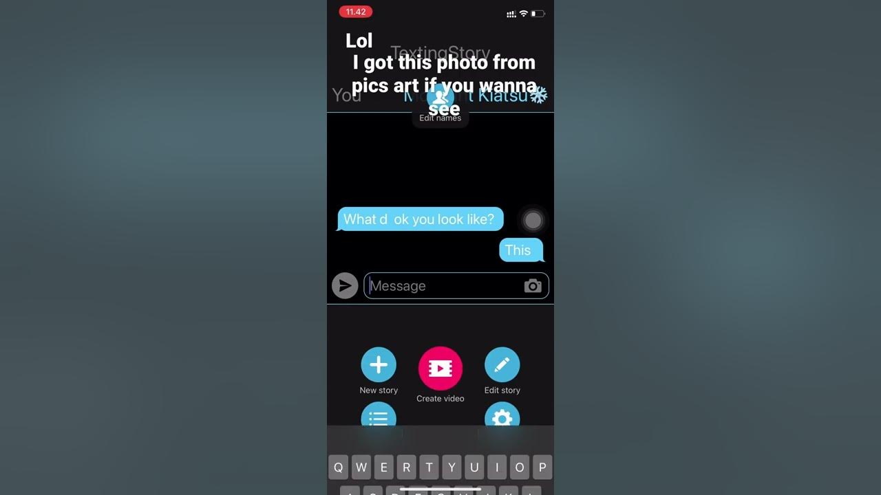 How to send a photo in TextingStory for free YouTube