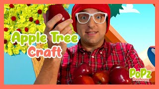 Super Simple DIY Easy Apple Tree Craft