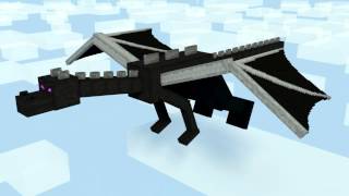 Enderdragon Flying - Minecraft Test Animation Hd Creepastian Animations