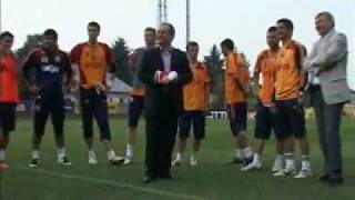 Emil Boc In Vizita La Mogosoaia