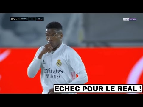 REAL MADRID VS REAL SOCIEDAD 1-1 ! BENZEMA REVIENS VITE ! TROP DE DÉCHET DEVANT LE BUT..