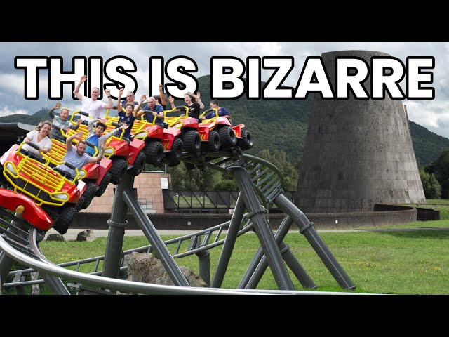 This Volcano Museum has a Roller Coaster | Vulcania Theme Park in France Review class=