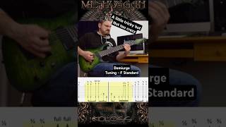Famous Want to learn some #Meshuggah on an 8 string guitar? #riff #tabs Wealth