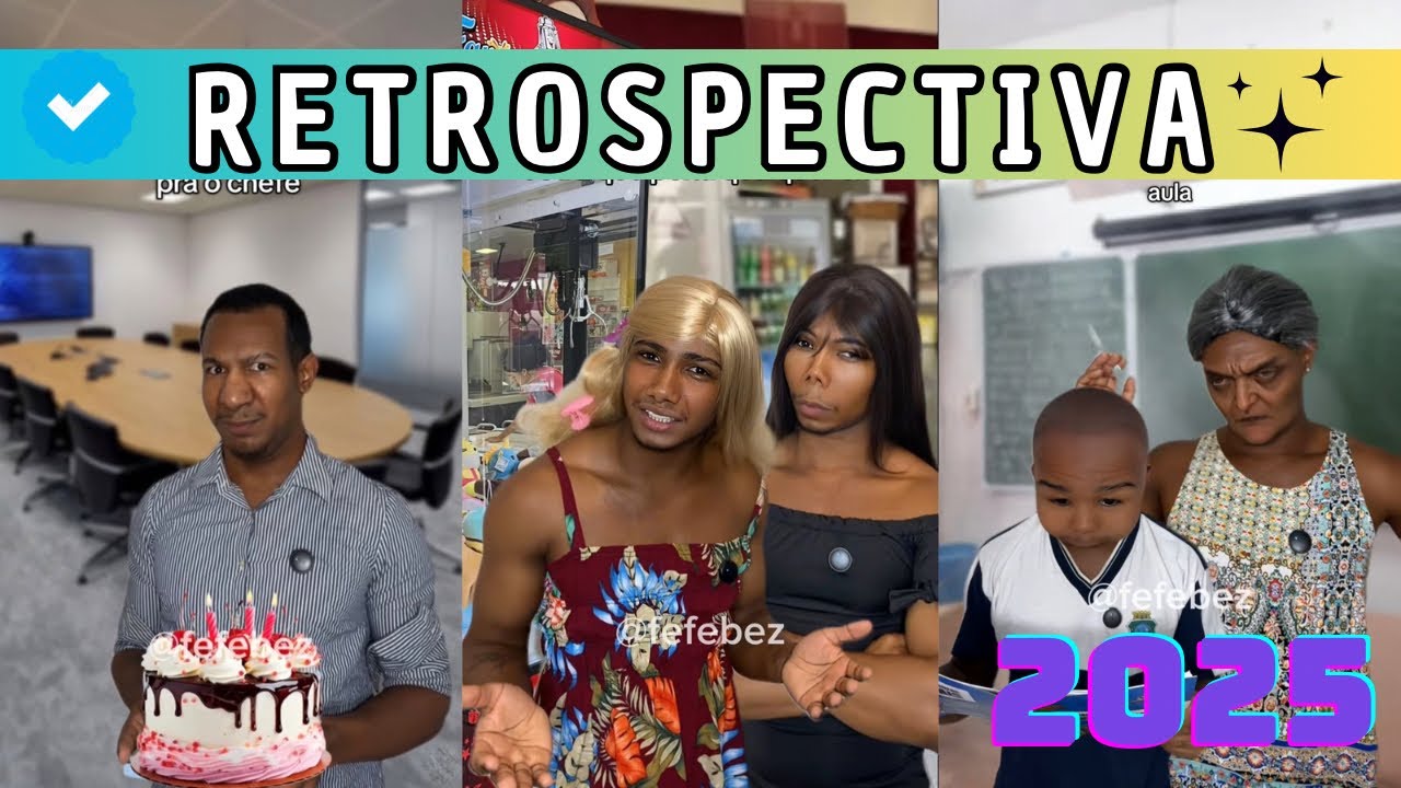 Os Melhores Vídeos de 2025✨| Compilado 2025 de @fefebez 